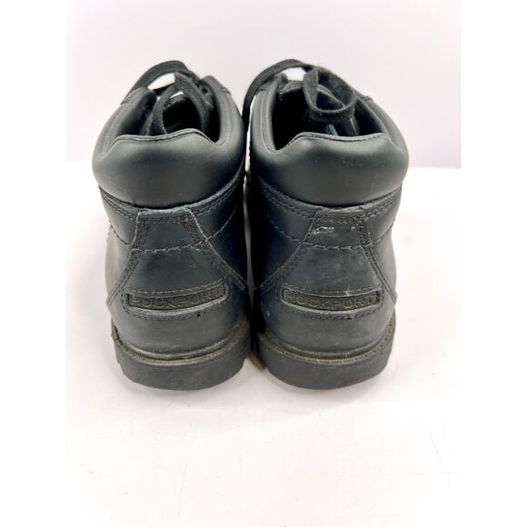 Rockport Men's Size 8 Storm Surge Plain Toe Boot Black Hydro-shield Waterproof - Picture 6 of 13